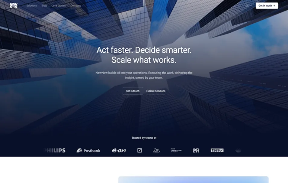 Capture du site NewNow